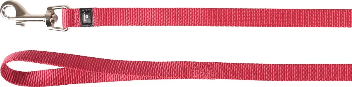 Flamingo Ziggi Looplijn - Kersenrood 130cm