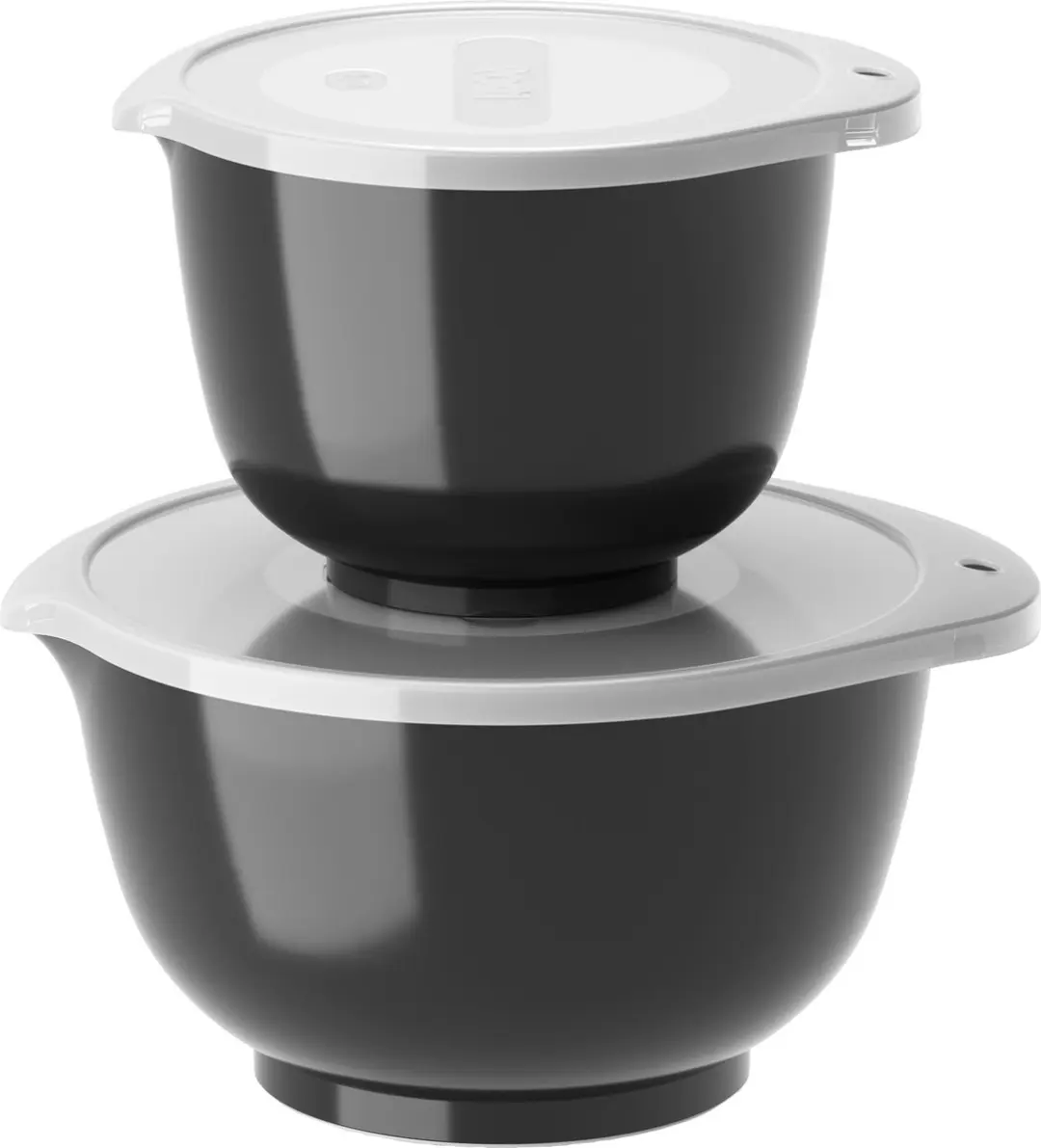 Rosti Margrethe Beslagkom Set 4-delig 1,5L/3L Zwart