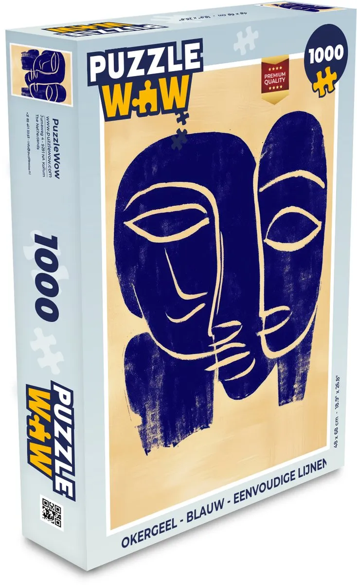 PuzzleWow Legpuzzel 1000 Stuks