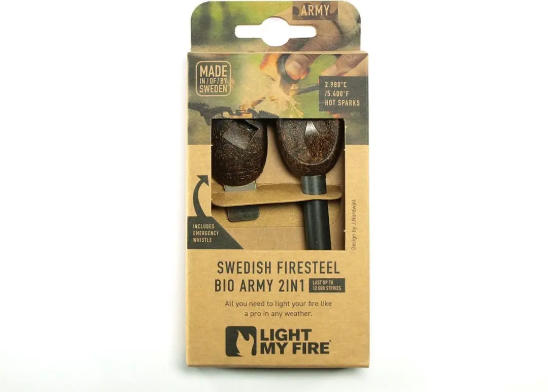 Light My Fire Zweedse firesteel Army Cocoshell - afbeelding 5 van 6