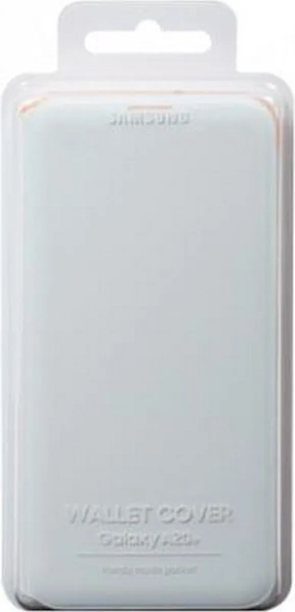 Samsung Flip Wallet Hoesje A20e - Wit - 8801643888015