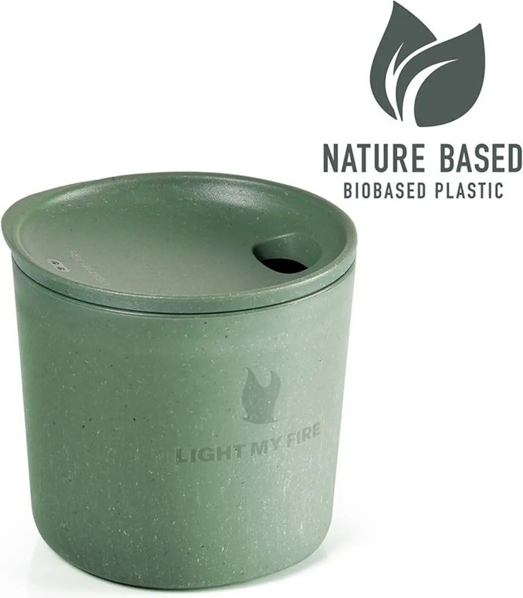 Light My Fire MyCup'n Lid Short Sandy groen