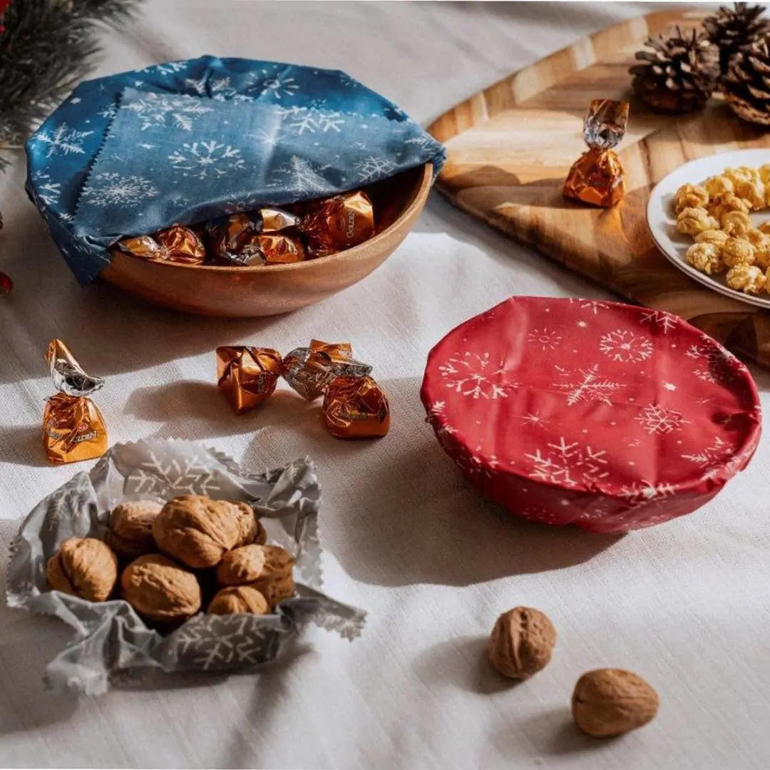 Nuts bijenwasdoek op rol