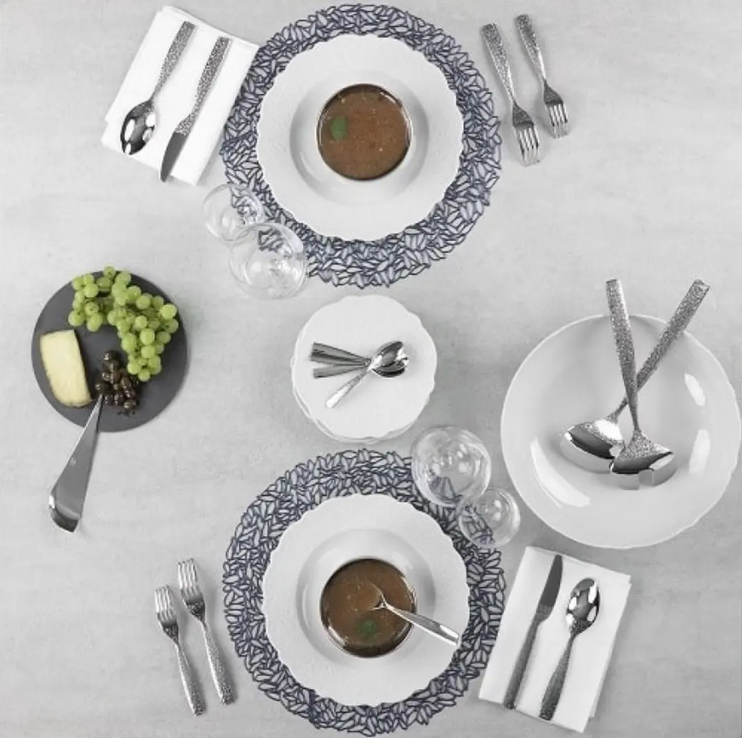 Alessi Dressed Bestekset MW03S5 - 5 delig - Zilver - afbeelding 4 van 6