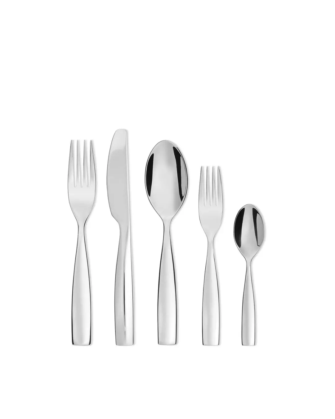 Alessi Dressed Bestekset MW03S5 - 5 delig - Zilver - afbeelding 5 van 6