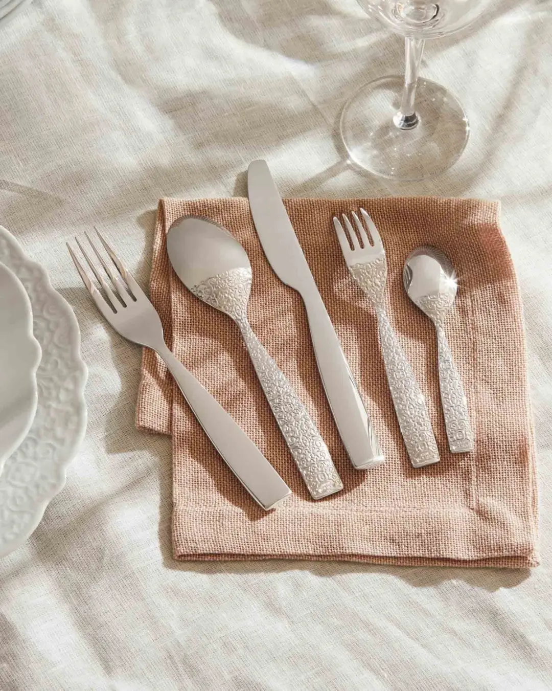 Alessi Dressed Bestekset MW03S5 - 5 delig - Zilver - afbeelding 3 van 6