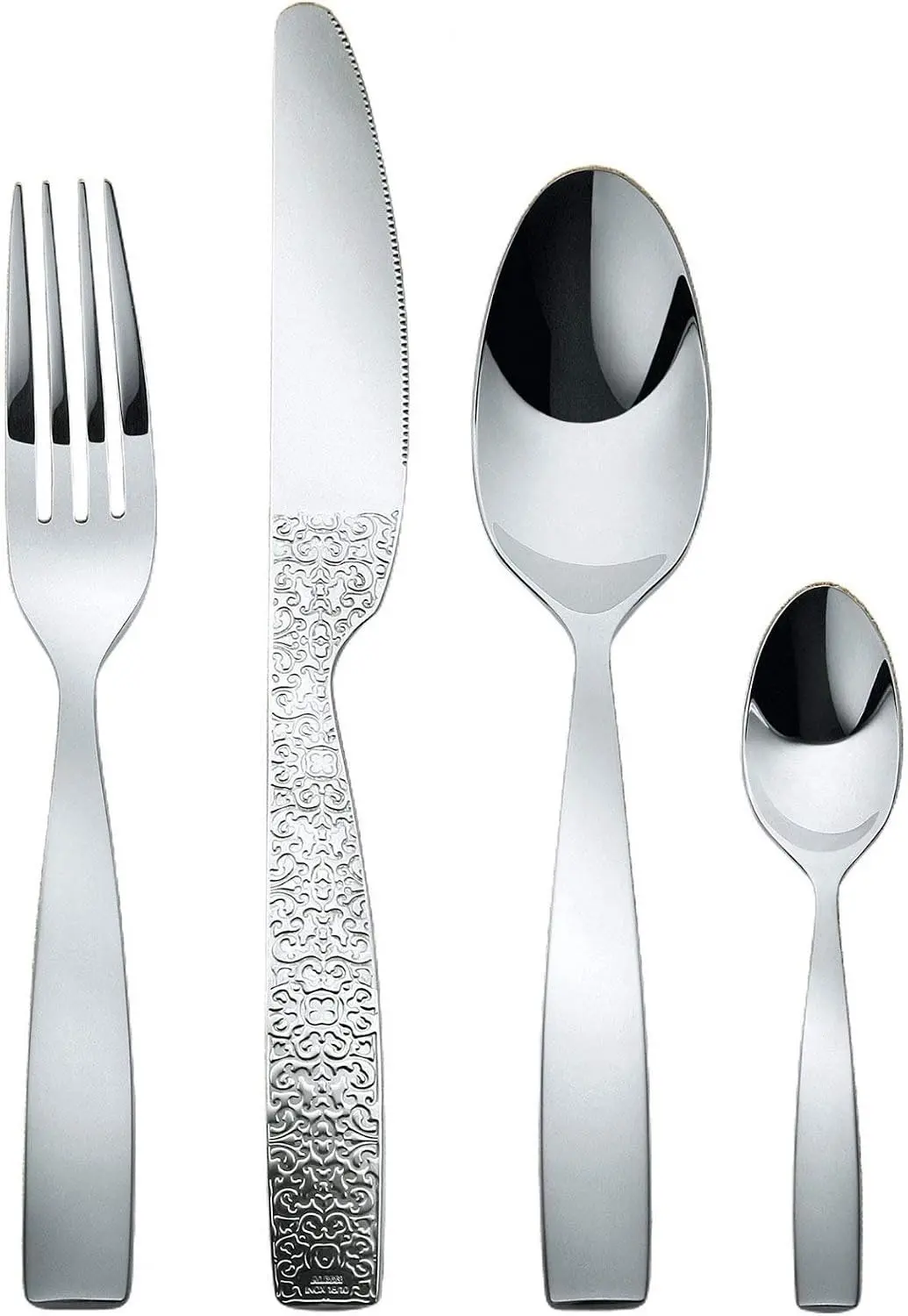 Alessi Dressed Bestekset MW03S5 - 5 delig - Zilver - afbeelding 6 van 6
