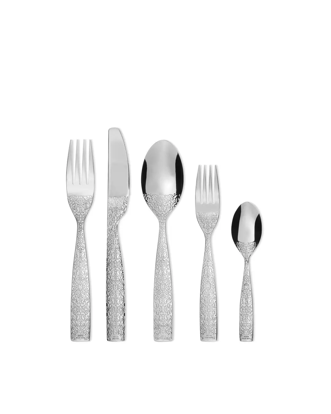 Alessi Dressed Bestekset MW03S5 - 5 delig - Zilver - afbeelding 2 van 6