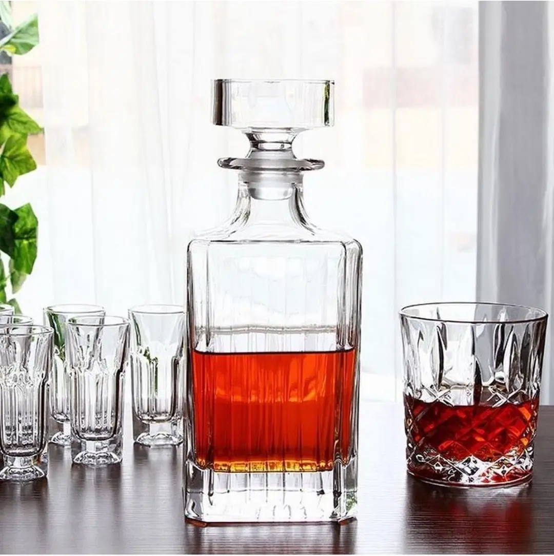 RCR Timeless Whiskey Karaf 75cl - Kristal - afbeelding 3 van 6