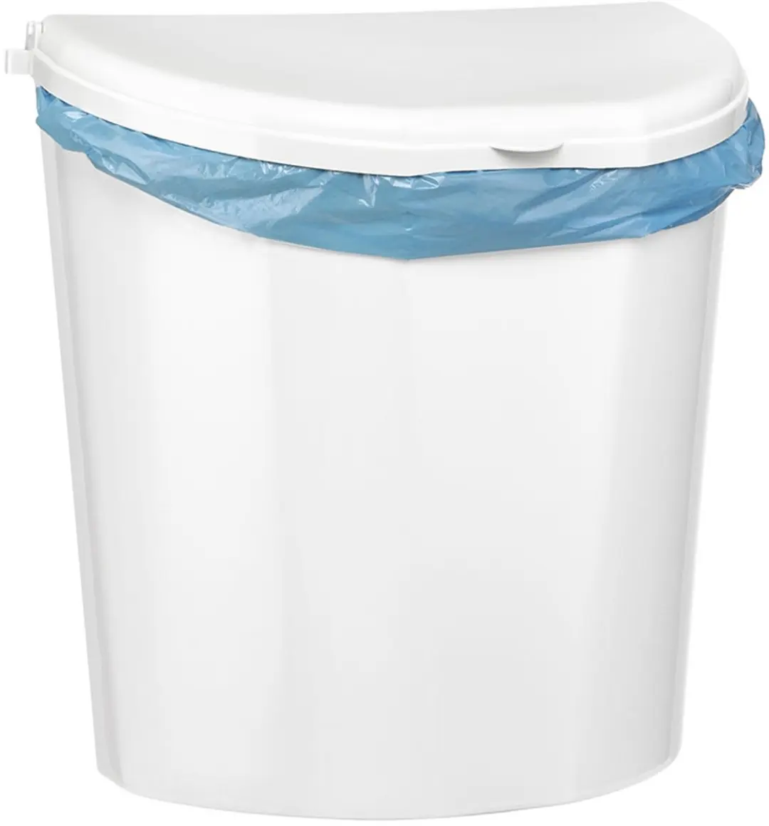 Brunner Pillar XL Hangende Prullenbak Wit 10L - afbeelding 3 van 6