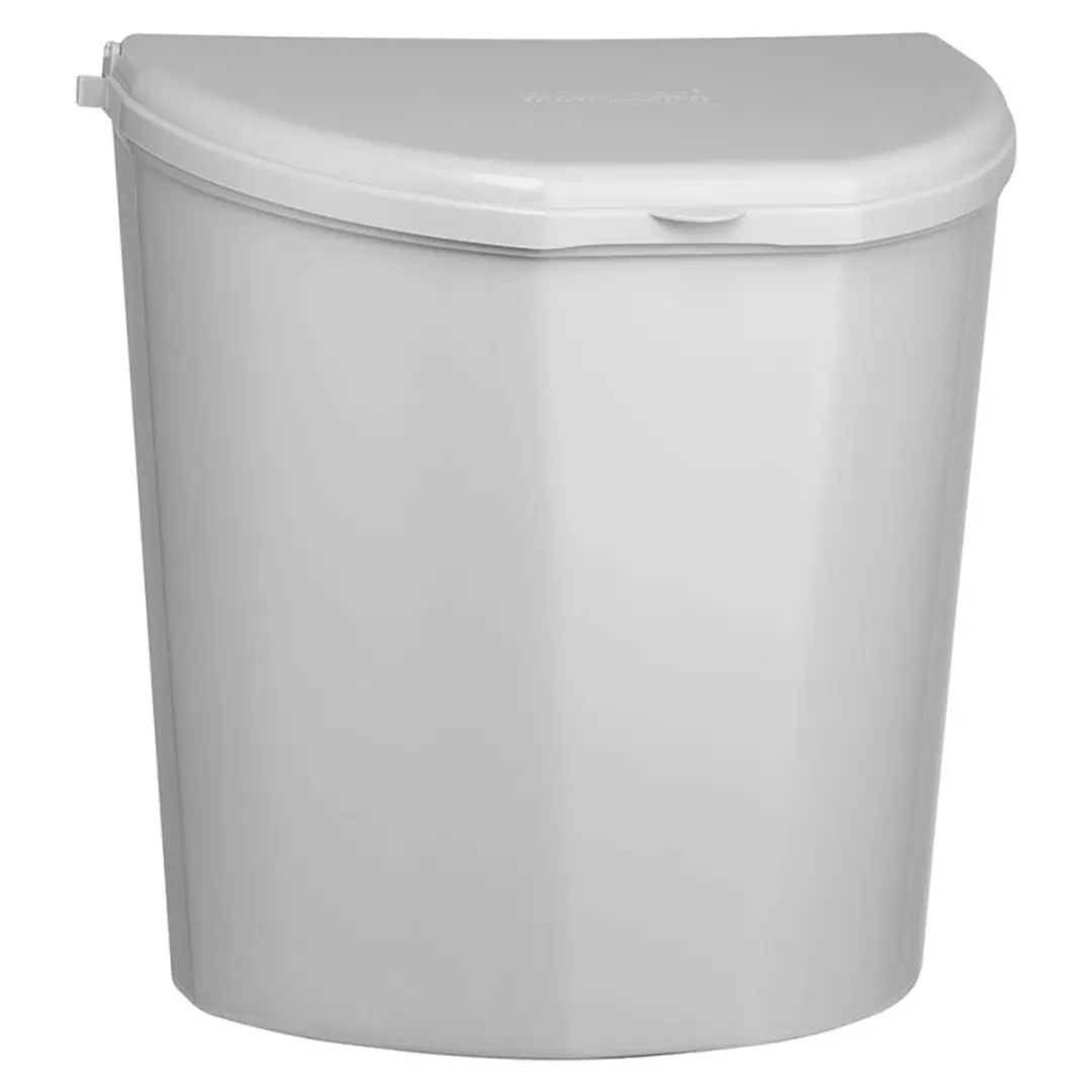 Brunner Pillar XL Hangende Prullenbak Wit 10L