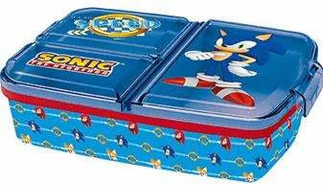 Sonic Broodtrommel met 3 vakken - 250ml - afbeelding 3 van 6