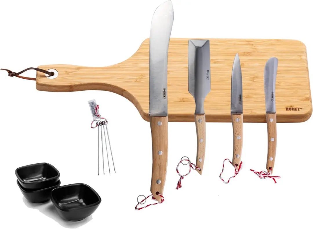 Homey's Charcuterie Luxe 8-delige Borrelset
