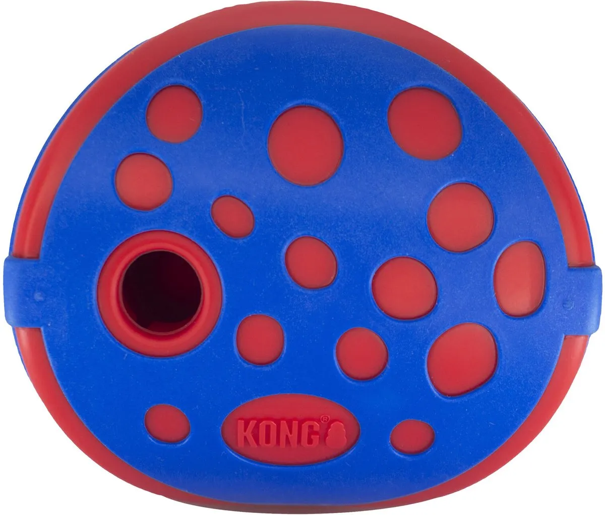 KONG Rewards Wally Hondenspeelgoed Ø12.5cm - Rood/Blauw
