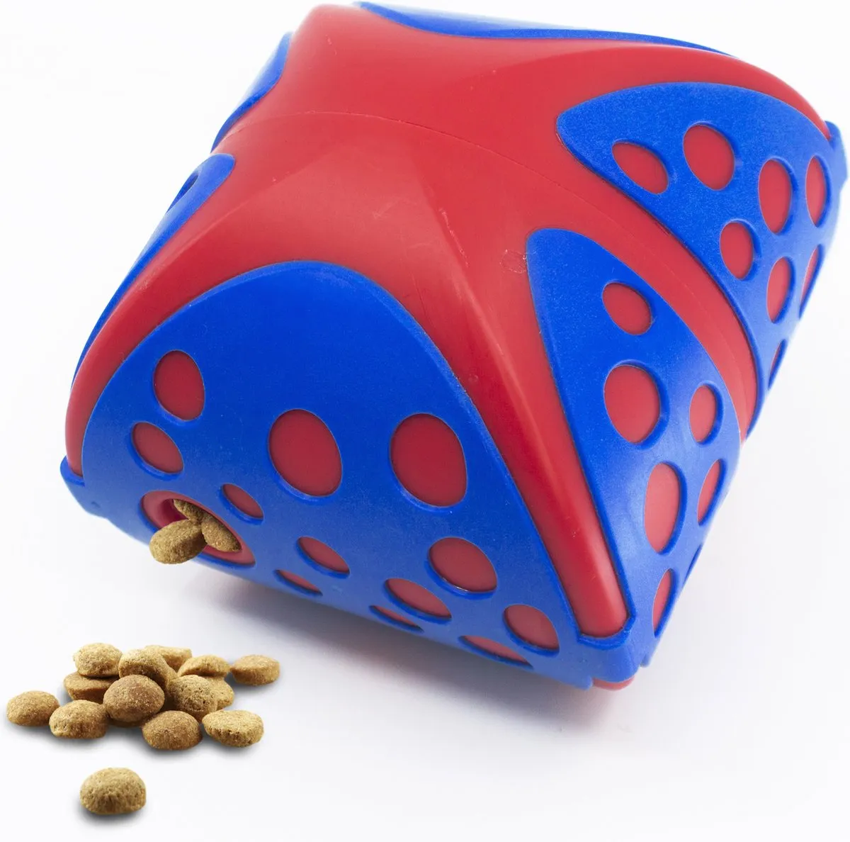 KONG Rewards Wally Hondenspeelgoed Ø12.5cm - Rood/Blauw