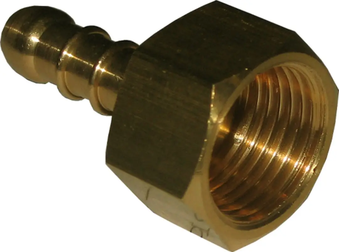 Gimeg Slangpilaar 1/2 inch binnen messing