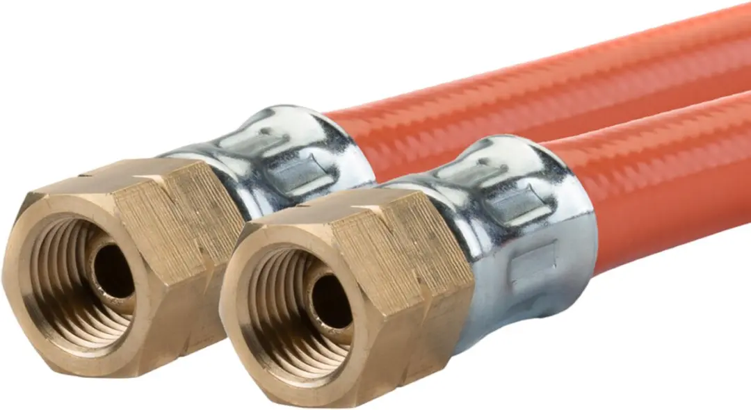 Gimeg Gasslang PVC 1m Oranje - afbeelding 2 van 2
