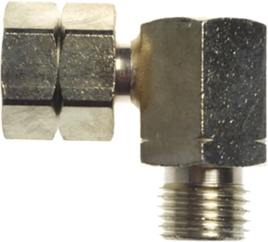 Gimeg knie 1/4 inch links buiten X 1/4 inch links binnen