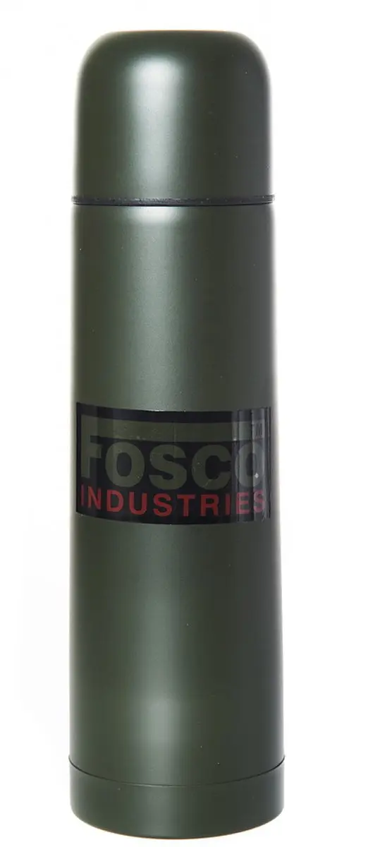 Fosco thermosfles 1 liter groen