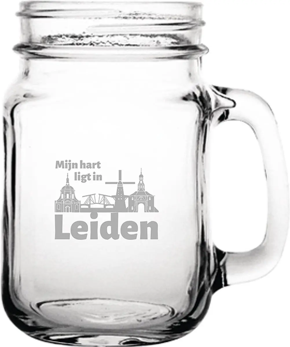 Gegraveerde Drinkglas 45cl Leiden