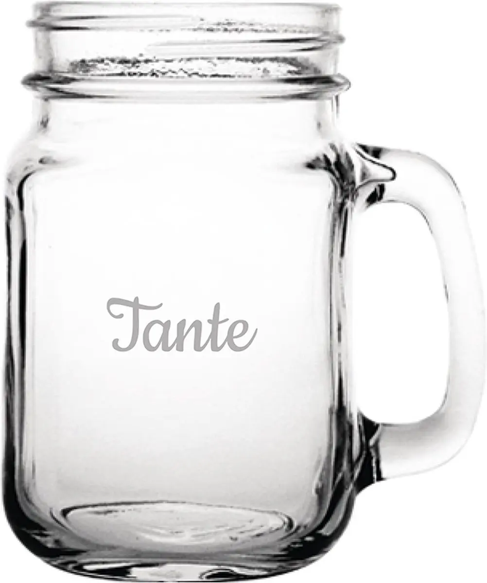 Gegraveerde Drinkglas 45cl Tante