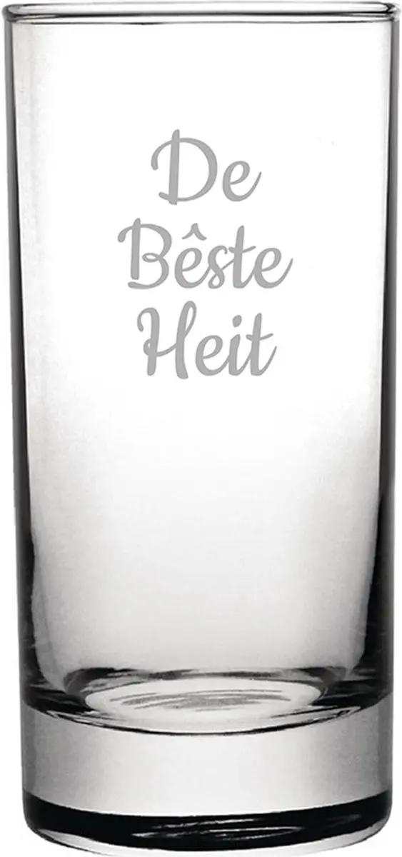 Gegraveerde longdrinkglas 28,5cl De Bêste Heit