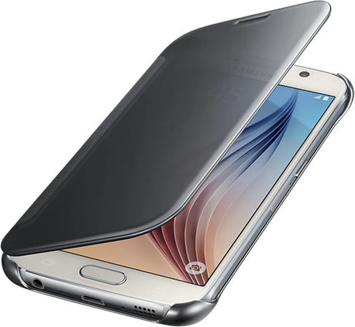 Samsung Clear View Cover Galaxy S6 EF-ZG920BSEGWW - Zilver