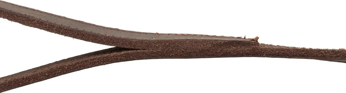 Trixie Rustic Hondenriem - Donkerbruin - 100x2cm