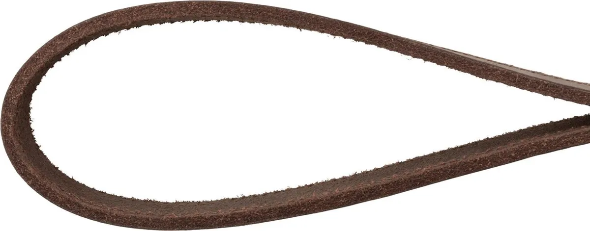 Trixie Rustic Hondenriem - Donkerbruin - 100x2cm
