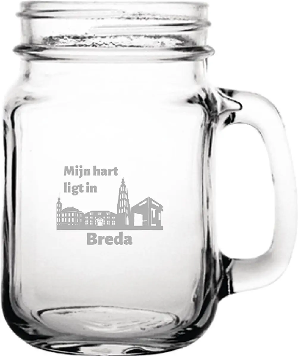 Gegraveerde Drinkglas 45cl Breda