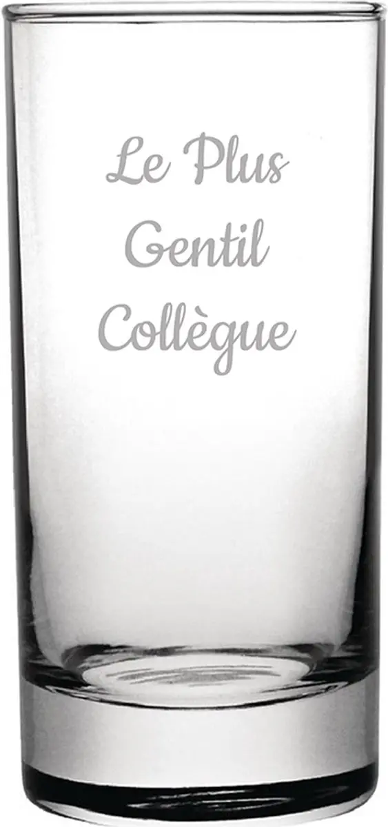 Longdrinkglas gegraveerd