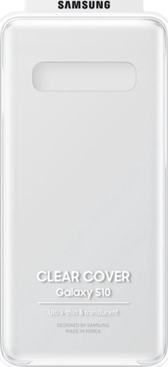 Samsung Clear Cover G973 Galaxy S10 - Transparant