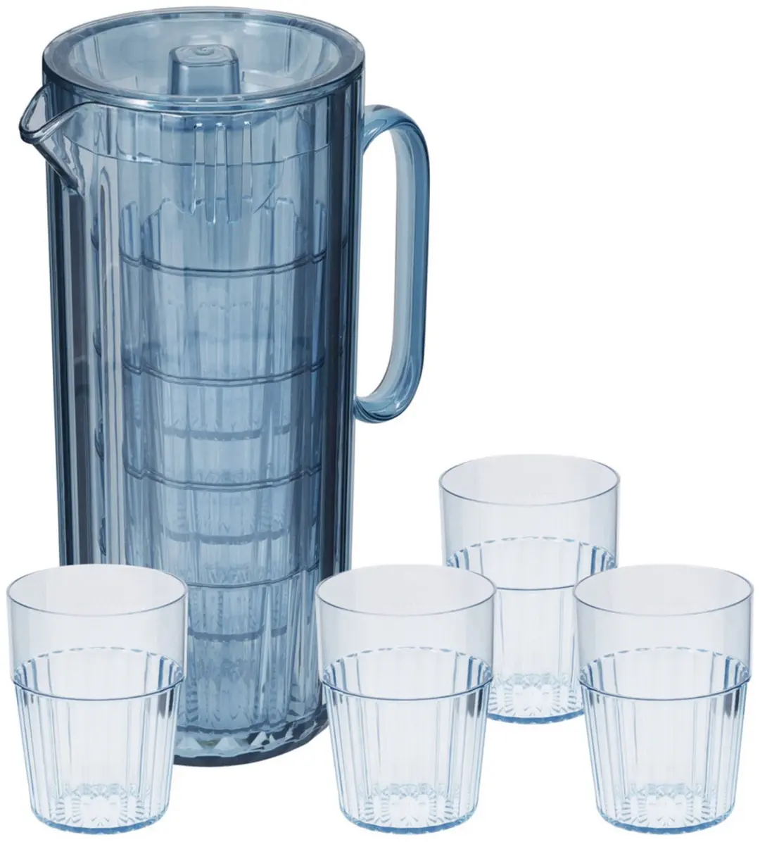 Excellent Houseware Kunststof schenkkan set