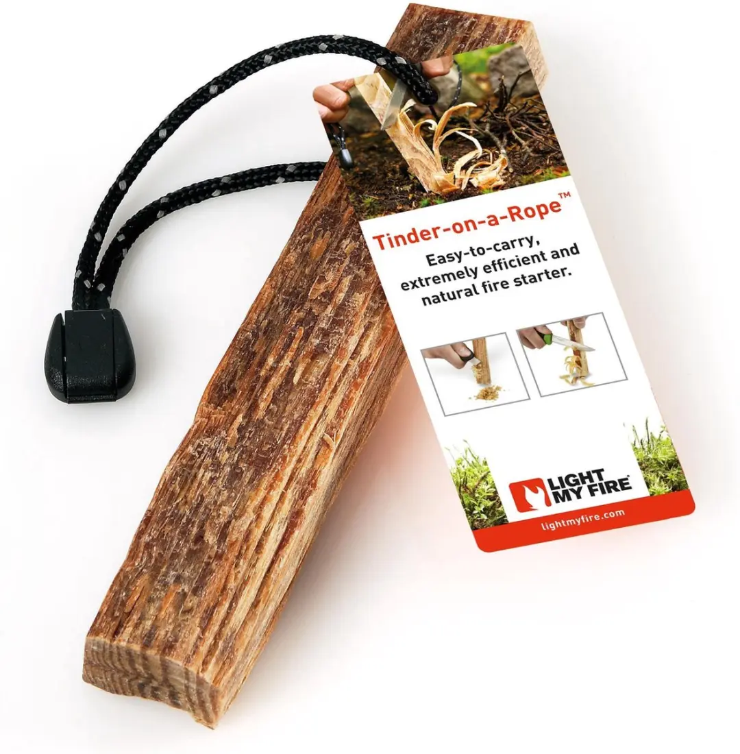Light My Fire Tinder-on-a-Rope Aanmaakhout Firestarter Survival Vuurstarter Tind