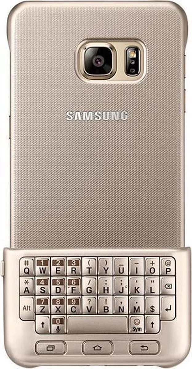 Samsung Galaxy S6 Edge+ Keyboard Cover - Goud