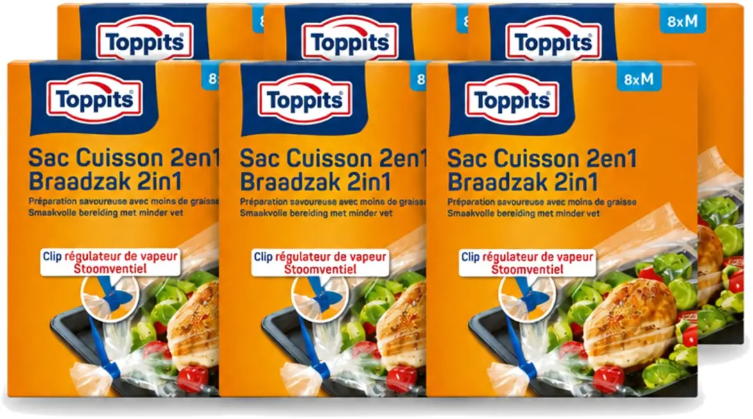 6 x Toppits