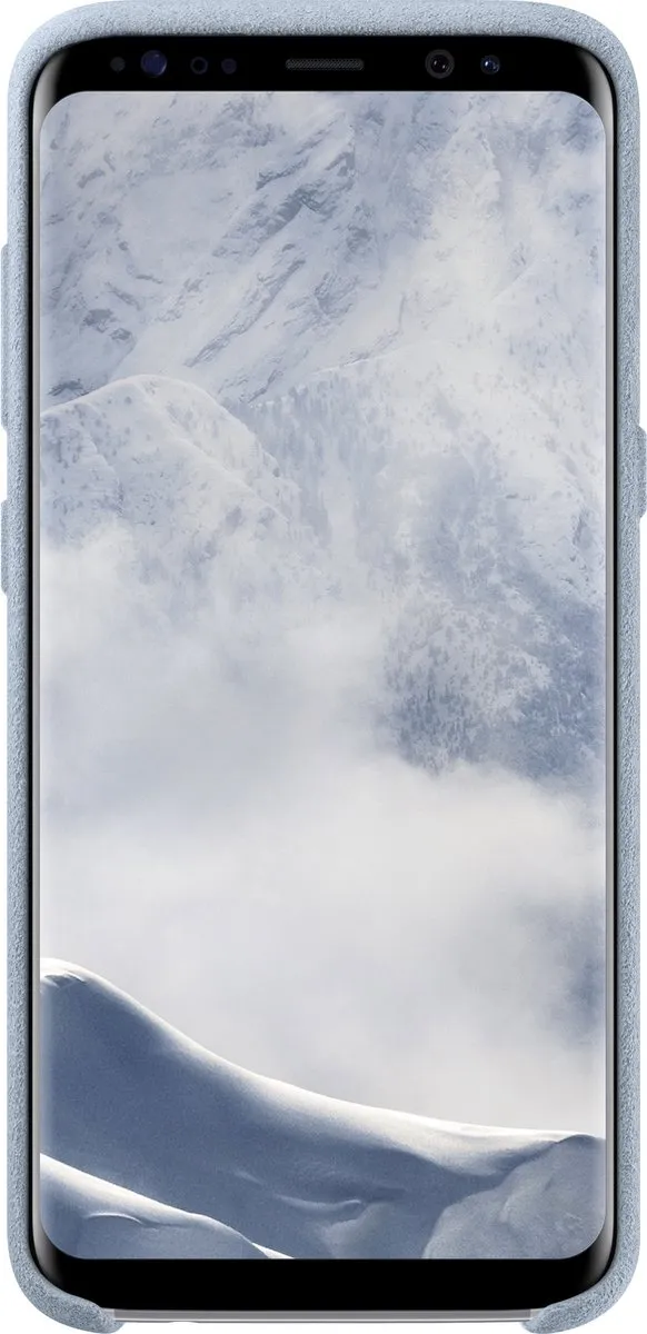 Samsung Galaxy S8 Alcantara Hoesje - Grijs - G950U68927202