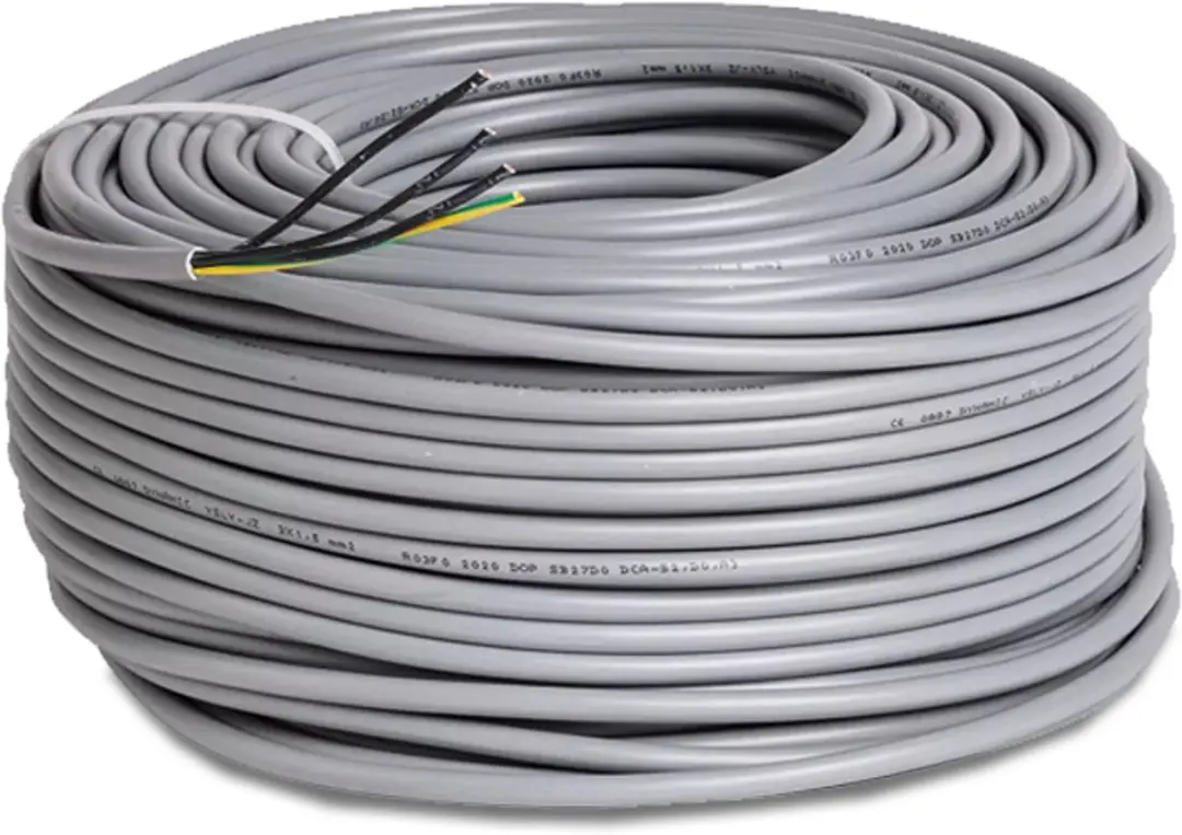 Dynamic Stuurstroomkabel YSLY-JZ 4 x 1,5 mm² Lengte: 50 meter