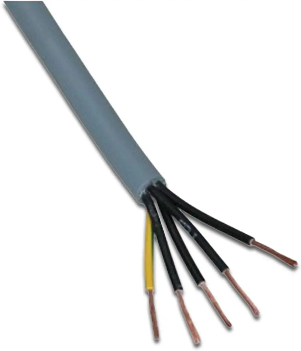 Dynamic Stuurstroomkabel YSLY-JZ 5 x 1,5 mm² Lengte: 3 meter