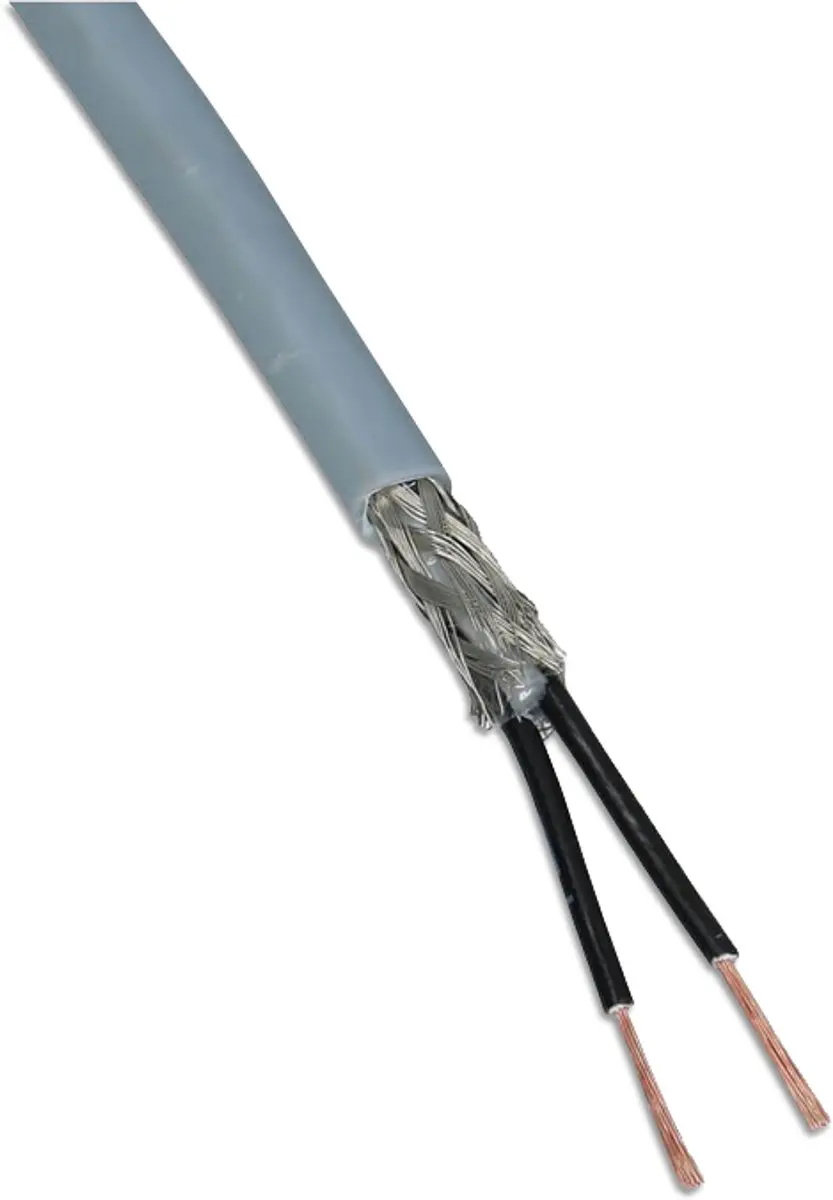 Dynamic Stuurstroomkabel Afgeschermd YSLCY 2 x 0,75 mm² Lengte: 50 meter