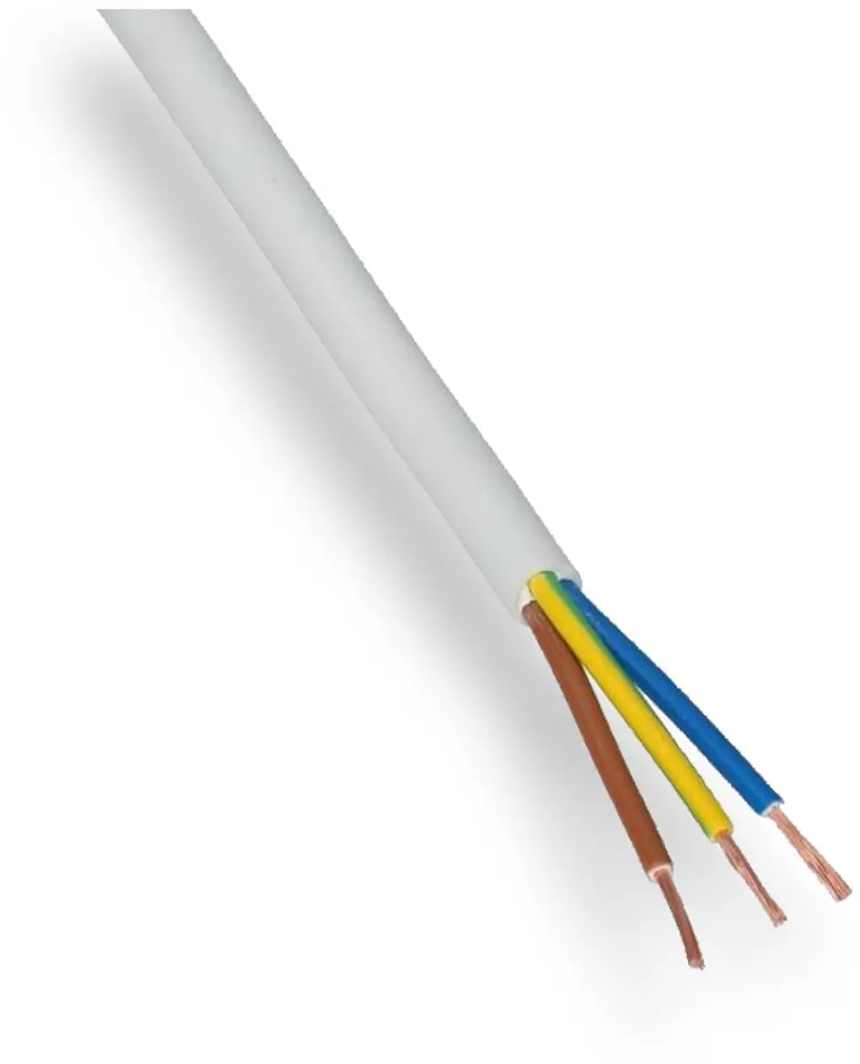 Dynamic Aansluitsnoer 3 x 1,5 mm² Wit Lengte: 15 meter