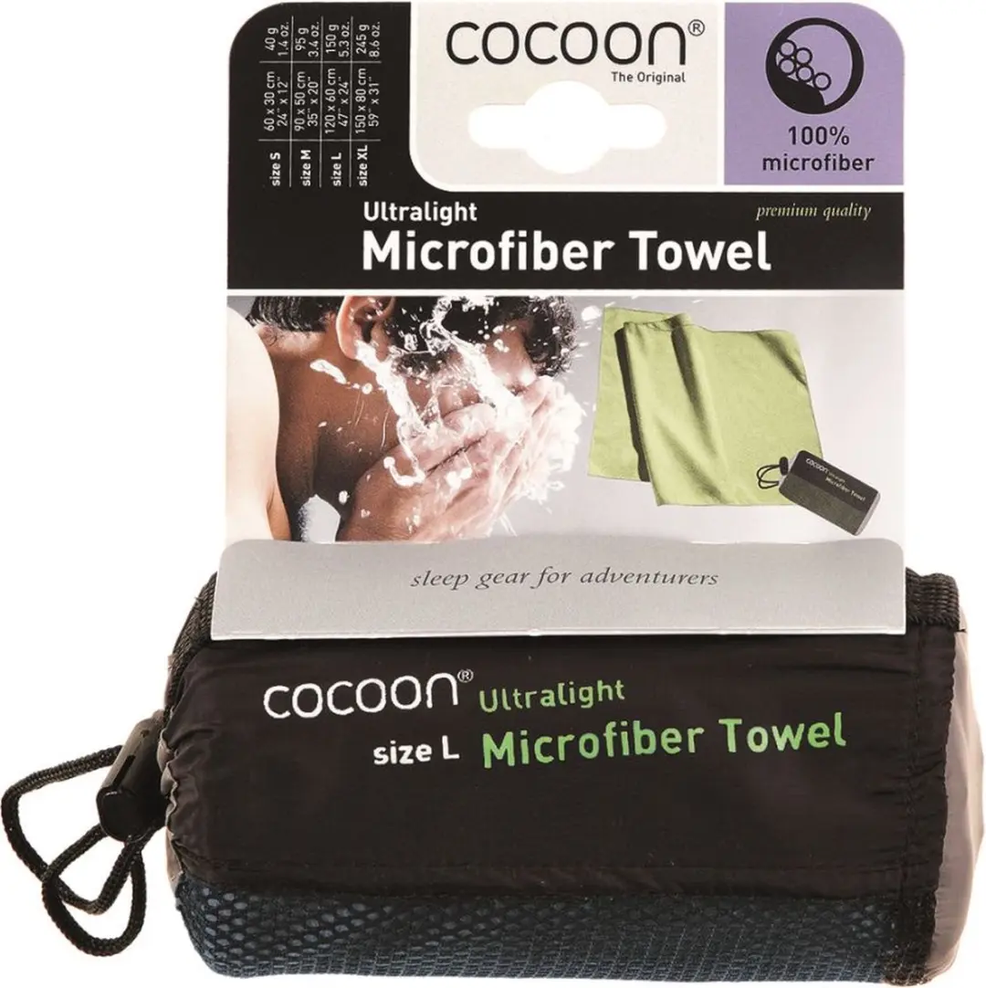 Cocoon Towel Ultralight Microvezel fjord blauw - afbeelding 6 van 6