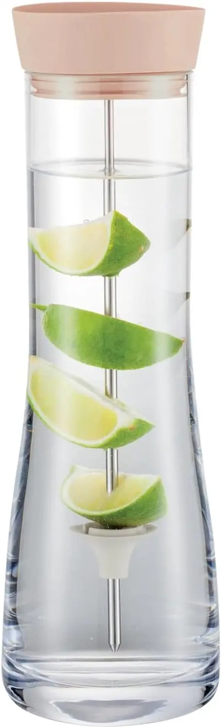 Blomus Driwa Waterkaraf Glas 1L met Infuser en Deksel