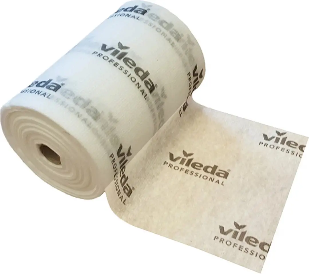 Vileda stofwisdoek met kleefmiddel 60x20 cm wit