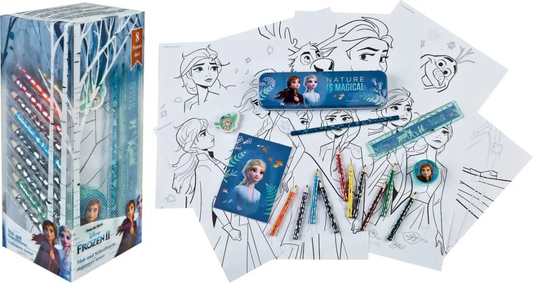 Disney Frozen Teken en Schrijf Toren - 25 delig - afbeelding 3 van 3