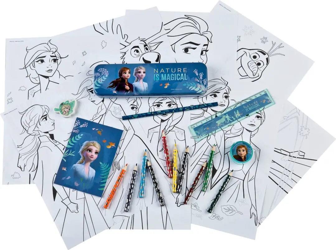 Disney Frozen Teken en Schrijf Toren - 25 delig - afbeelding 2 van 3