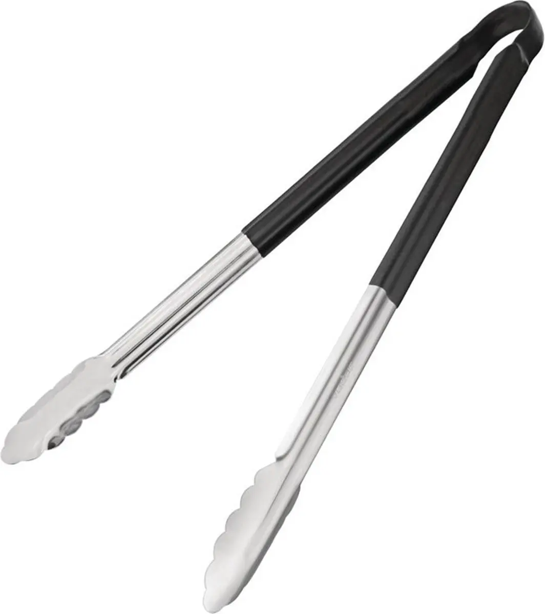 Vogue kleurcode serveertang zwart 40.5cm