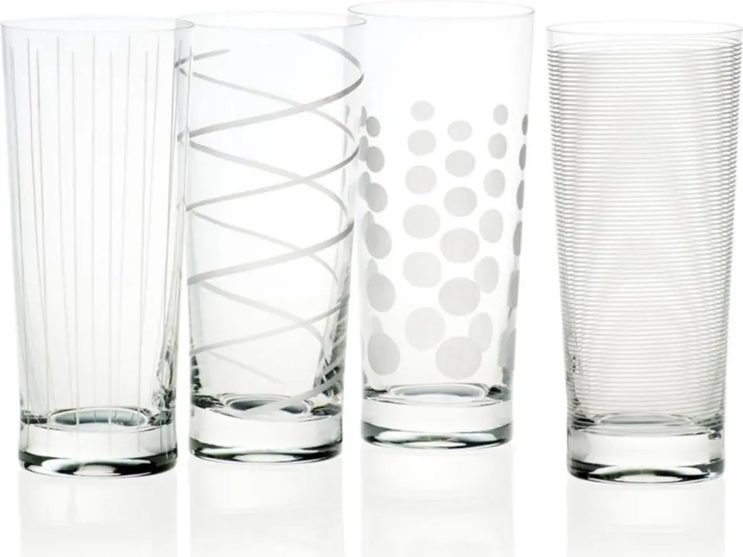 Set van 4 Longdrink Glazen, 0.55 L