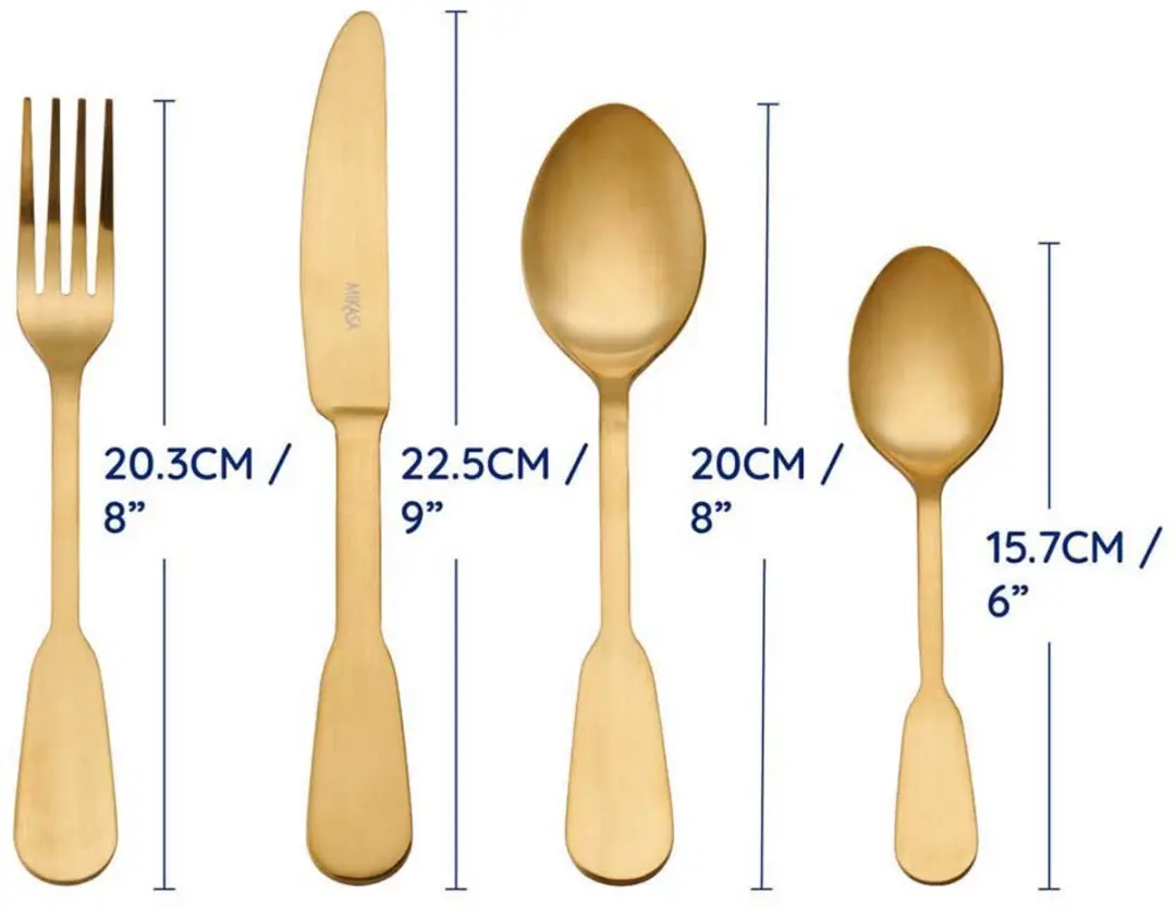 Mikasa Soho Gold Bestekset 16-delig - afbeelding 3 van 6