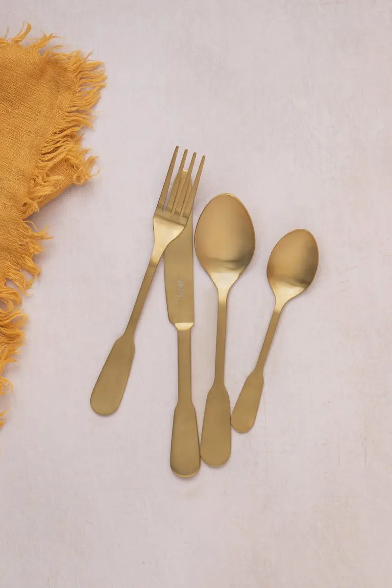 Mikasa Soho Gold Bestekset 16-delig - afbeelding 5 van 6